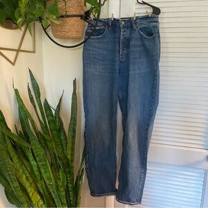 Abercrombie Curve Love The Dad High Rise Jeans